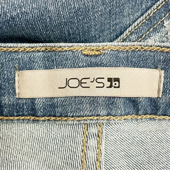 Joe’s Jeans High Rise Wide Leg Distressed Jean in Belenos Medium Wash Size 26